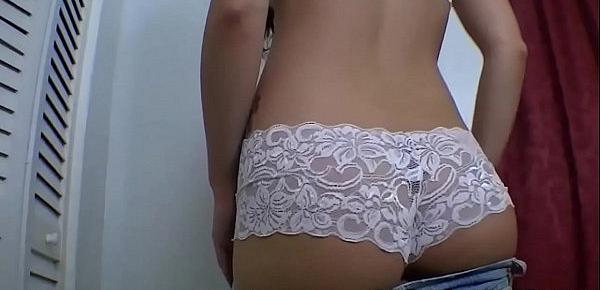  Look at my incredible ass in nothing but panties JOI